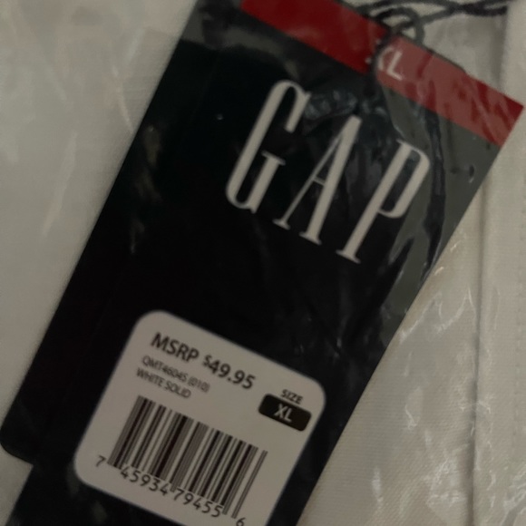 NWT GAP MEN LONG SLEEVE DRESS SHIRT - Picture 4 of 4